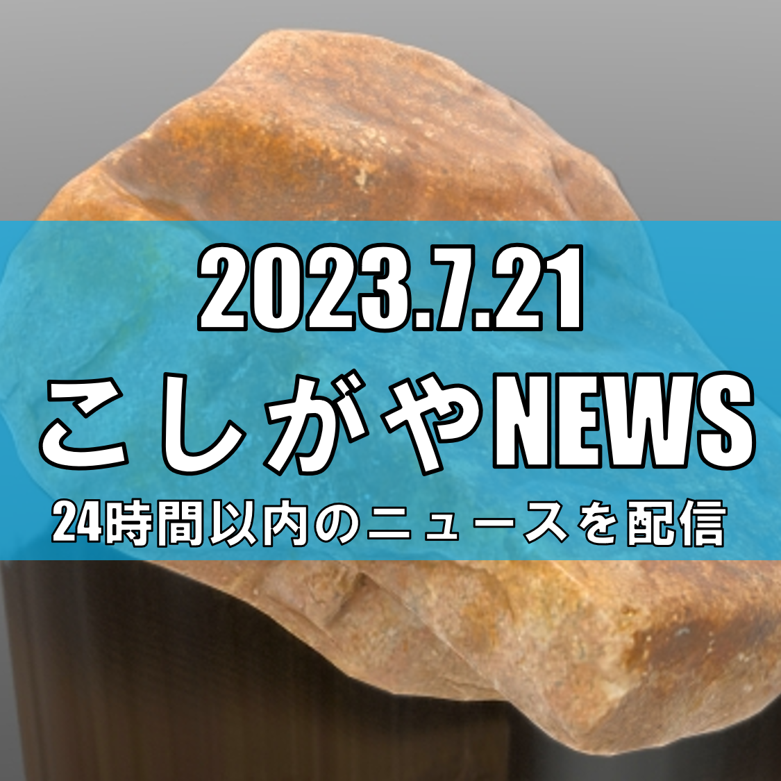 「越谷隕石」東京・上野で一般公開　来月２１日まで【越谷ニュース】