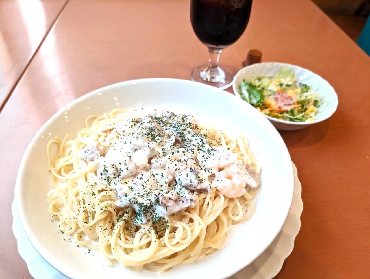 【スパゲッティ専門店！】越ヶ谷にあるアルデンテでクリームソースのミックスを食べてきまし...