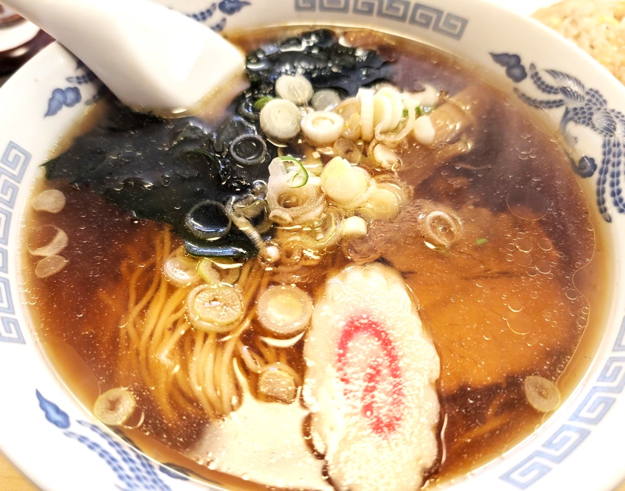 【ボリューム満点！】平方にある中華料理天山でラーメン・半チャーハンを食べてきました【がやてっくグルメ】