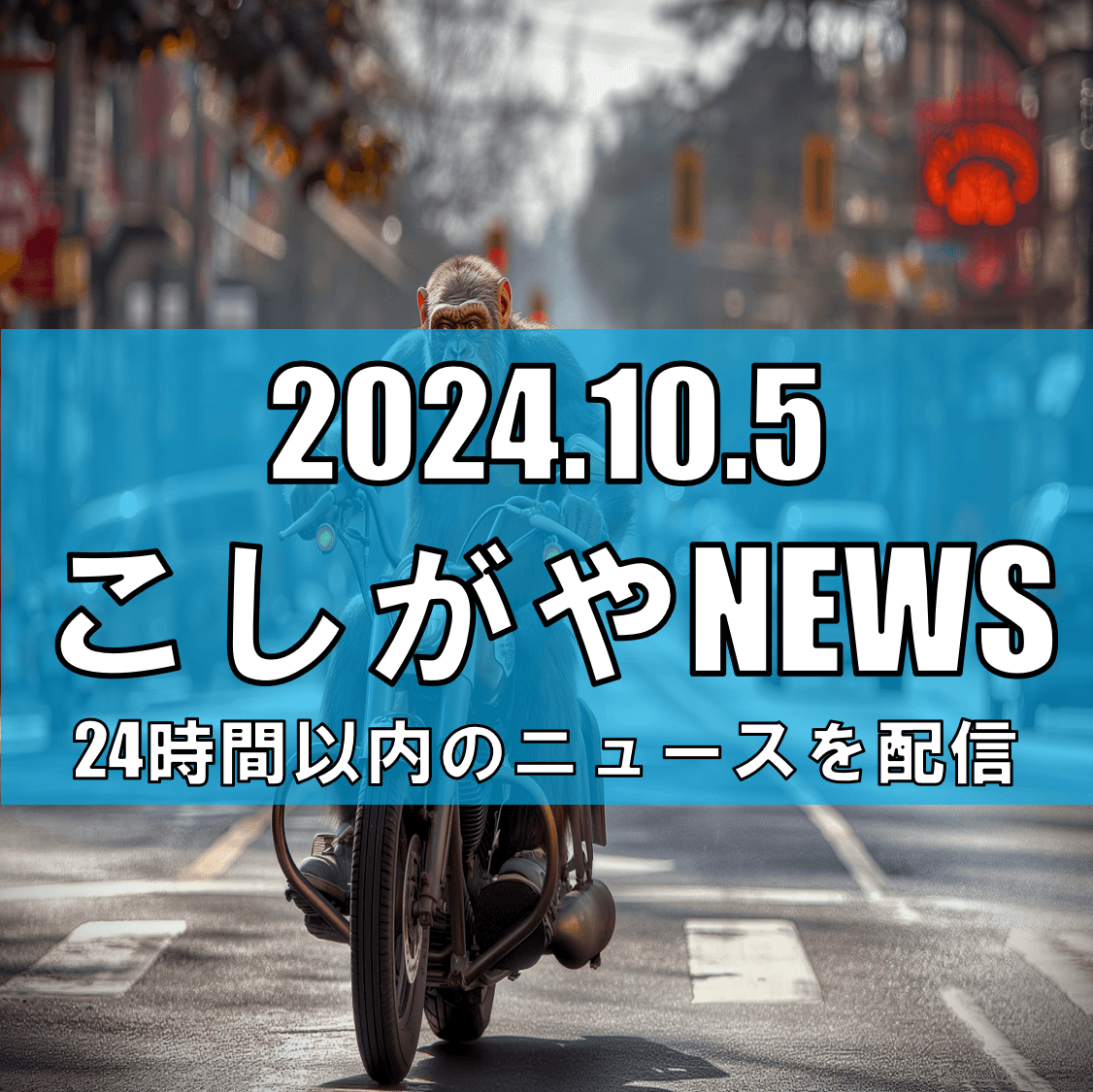 越谷市せんげん台駅周辺でサル出没【越谷ニュース】