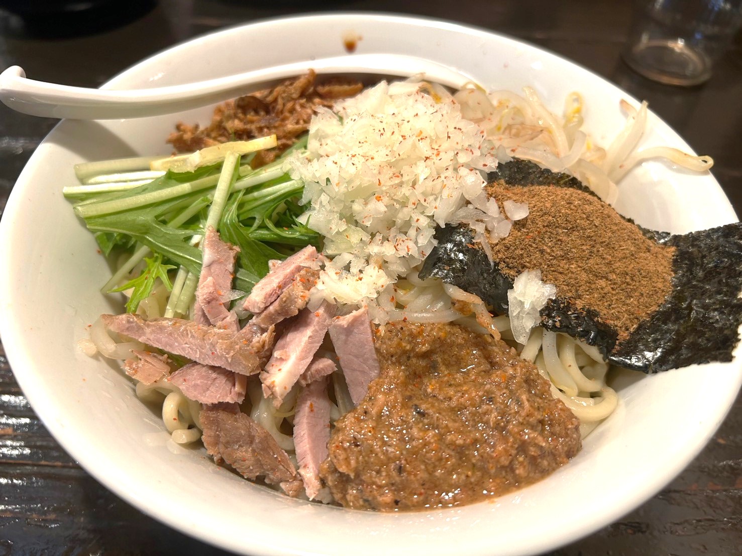 【2024年麺類ラスト！】南越谷にある麺座でんでまぜそばを食べてきました！【がやてっくグルメ】