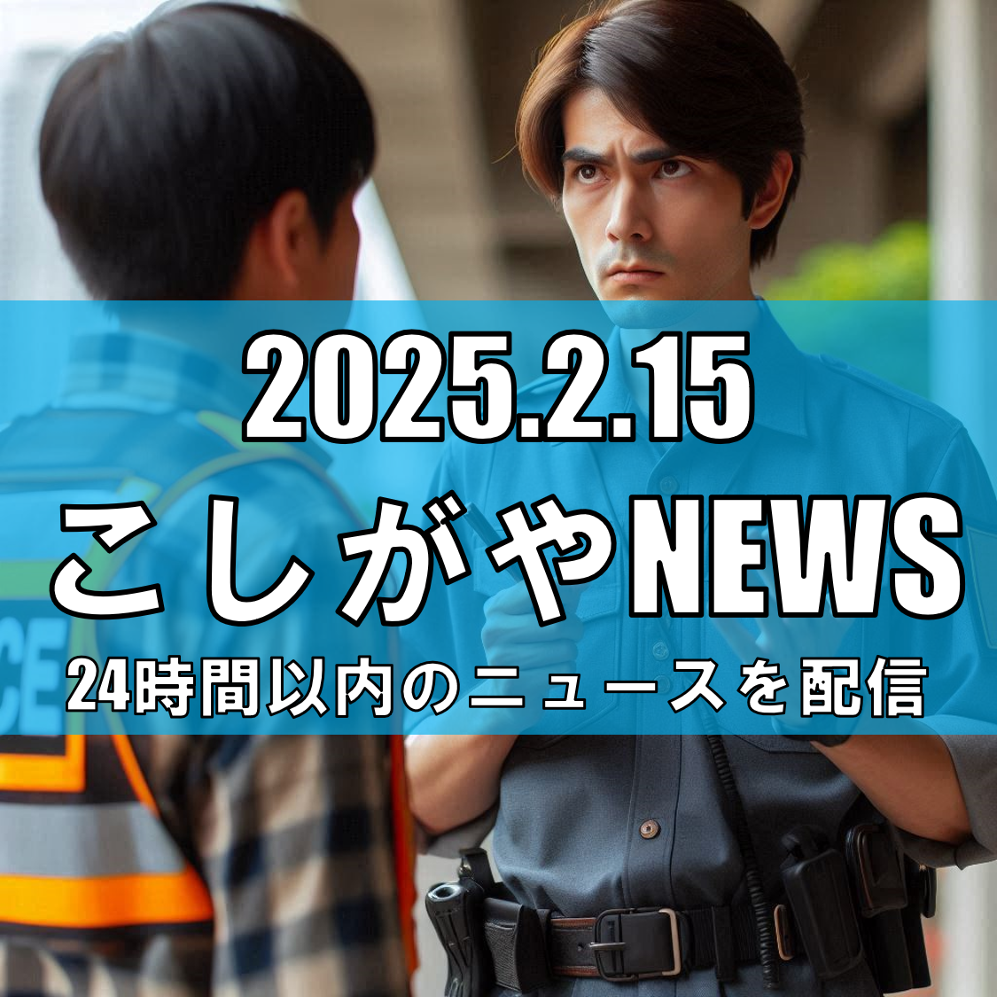 白昼の逃走劇！越谷市で不審車両を見かけたら注意【越谷ニュース】