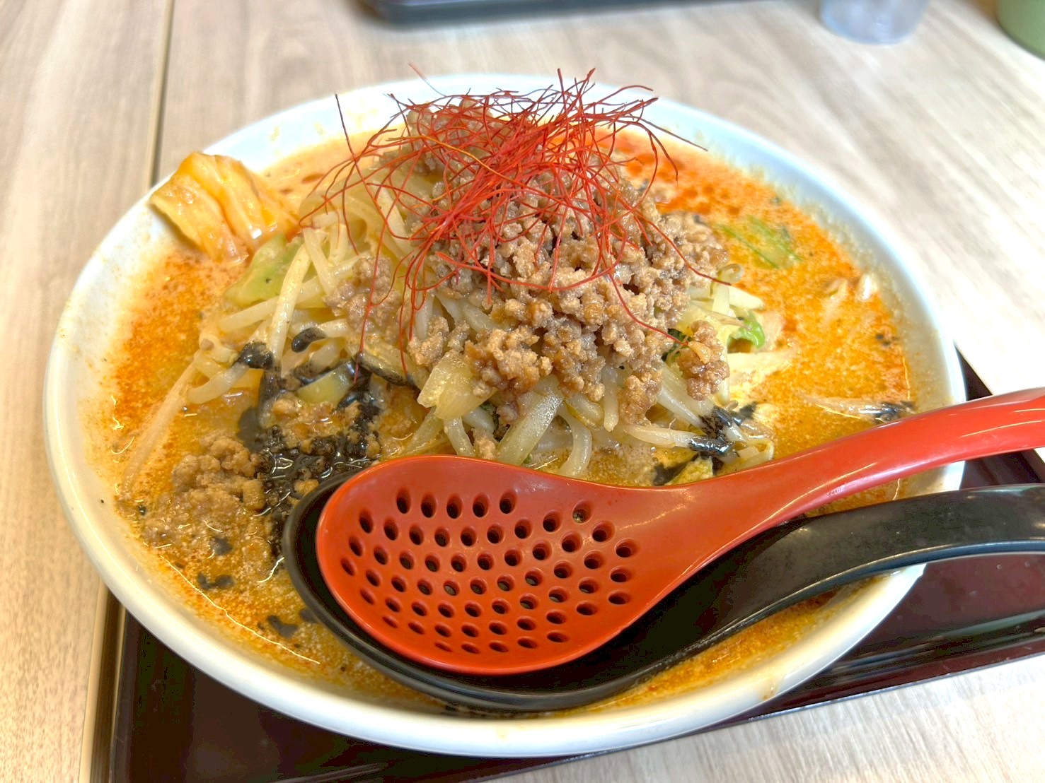 【暑いからこそ辛ラーメン】埼玉タンメン山田太郎越谷谷中町店でたっぷり野菜の担々タンメンを食べてきました【がやてっくグルメ】