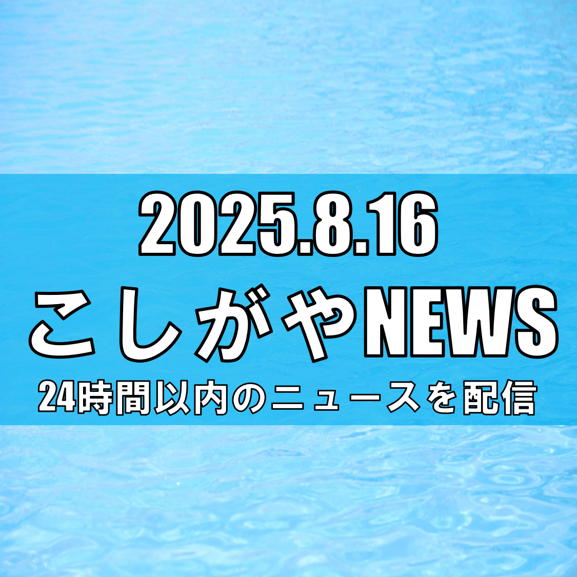 県営しらこばと公園プールでのわいせつ事件が発生【越谷ニュース】