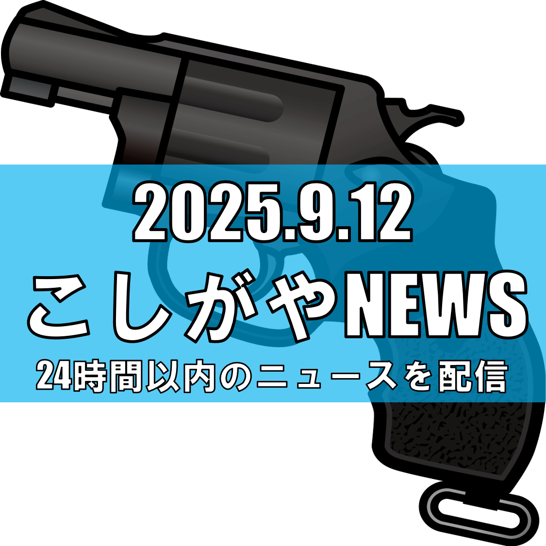 実弾発射可能な“おもちゃの拳銃”密輸か/越谷市の男性を書類送検【越谷ニュース】