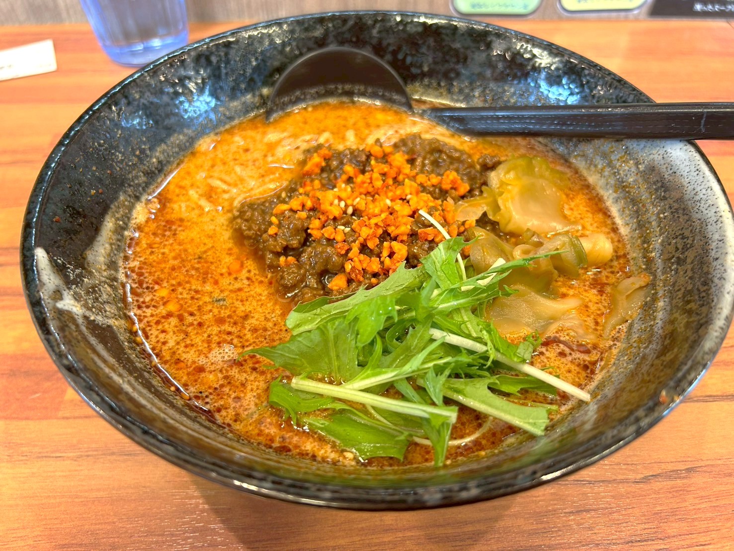 【大切なのはごまの風味】大成町にある「麺処ごまや越谷レイクタウン店」で辛口担々麺を食べてきました【がやてっくグルメ】