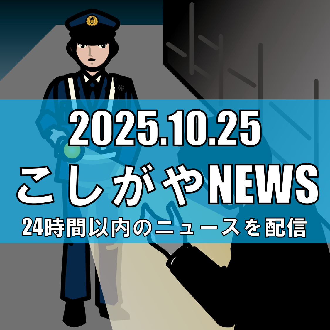 越谷市大成町2丁目で児童への声かけ事案/動物の被り物の男性が接触か【越谷ニュース】