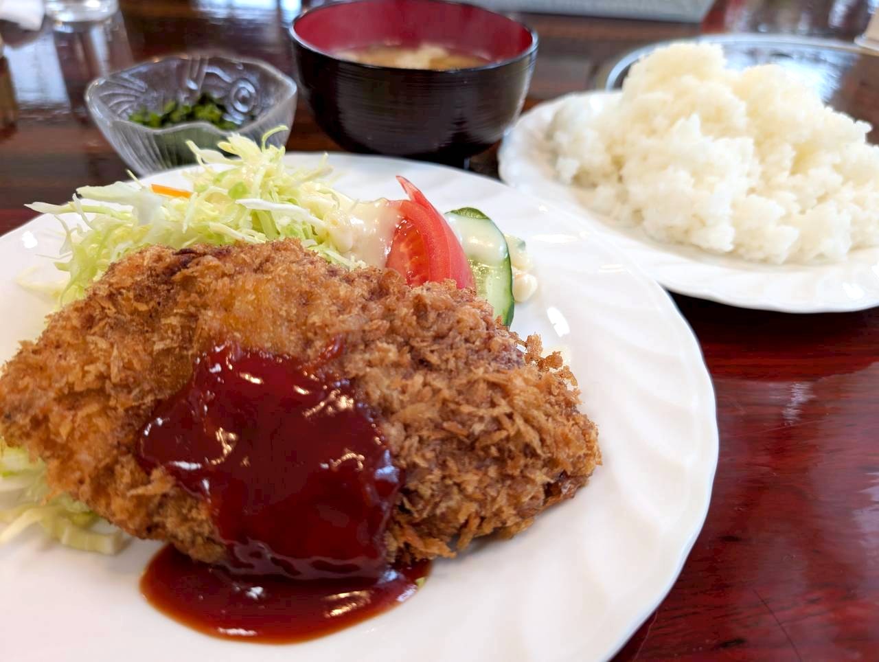 【ジューシーメンチカツ！】東越谷のレストランこだまでメンチカツセットを食べてきました！【がやてっくグルメ】