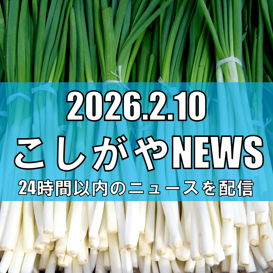 【本日放送】テレビ東京「昼めし旅」に越谷市が登場！越谷ネギを使った料理を紹介【越谷ニュース】