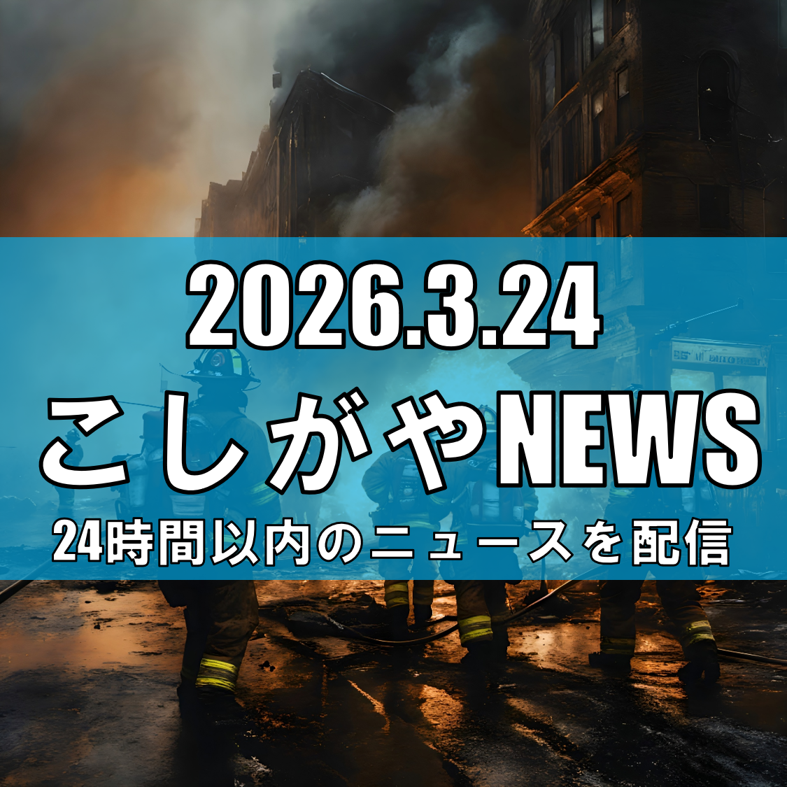 埼玉県内で住宅火災相次ぐ/越谷でも発生、春日部では1人死亡【越谷ニュース】
