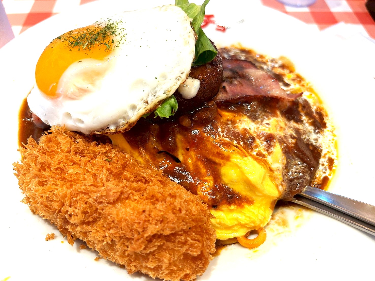 【春だ！てりたまだ！ナポリタンだ！】神名町の「スパゲッティのパンチョ越谷4号バイパス店」で「てりたまオムナポ」を食べてきました【がやてっくグルメ】