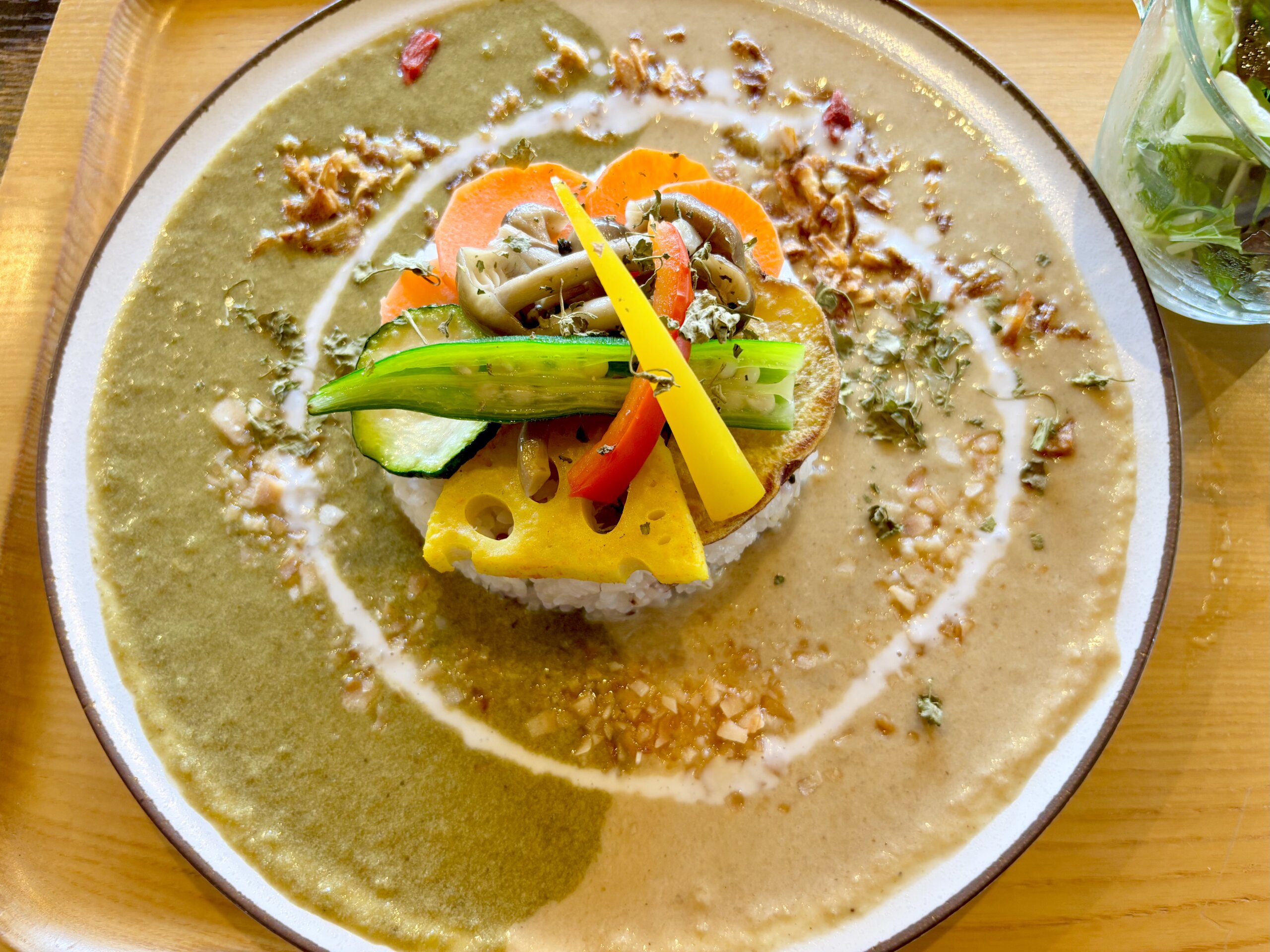 【古民家でほっとひと息】大成町2丁目の「a.myu & village」で冬の白いカレー&新緑のカレーを食べてきました【がやてっくグルメ】