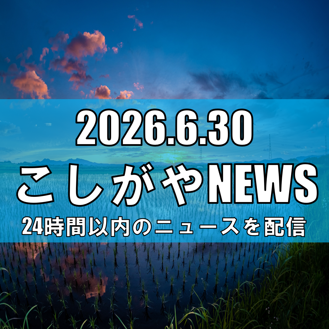 【田んぼが地域を守る】越谷市で「スマート田んぼダム」実証実験スタート、ICTで水管理を遠隔操作【越谷ニュース】