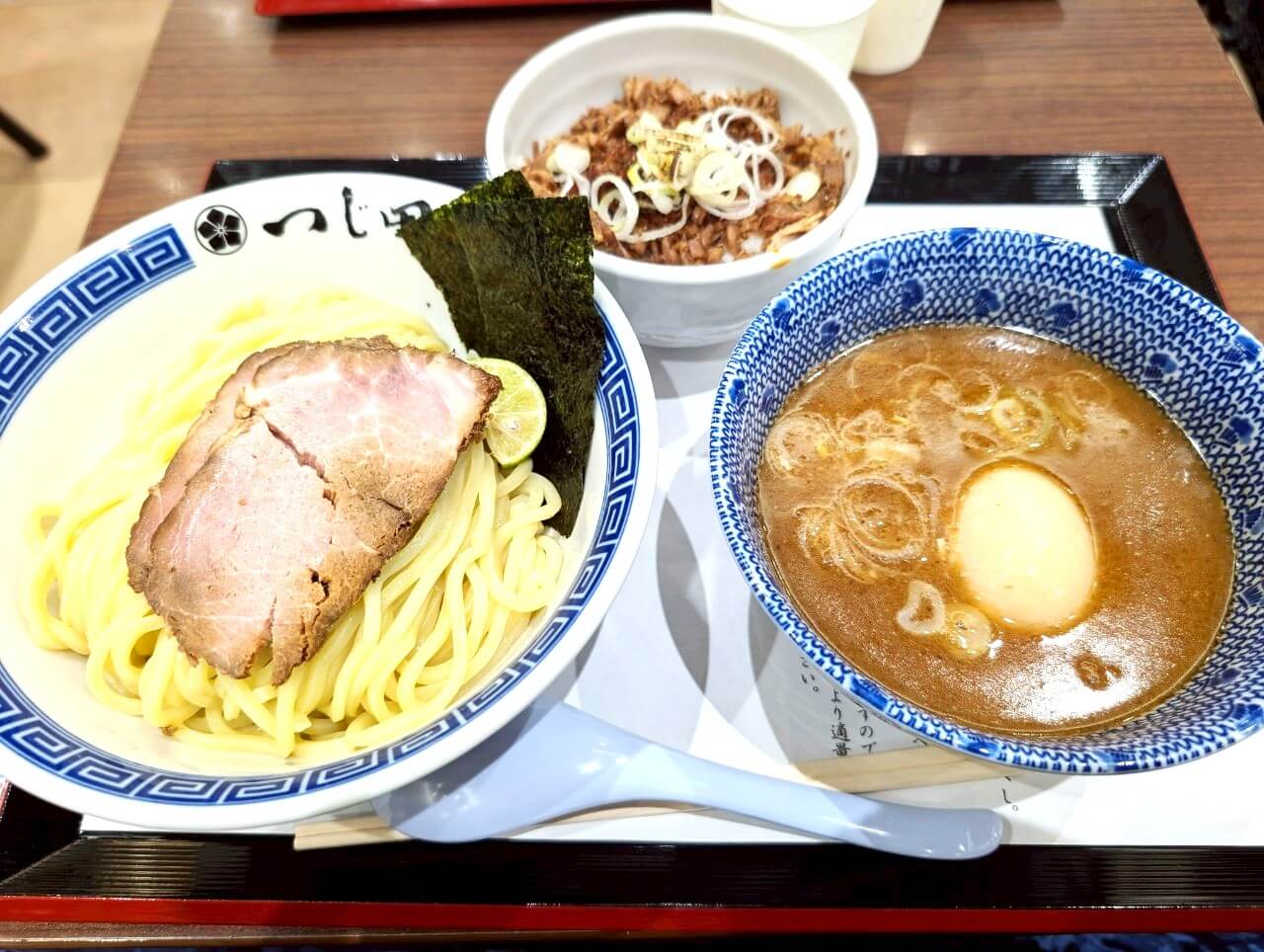 【元祖濃厚つけ麺】つじ田の濃厚味玉つけ麺【読者投稿：がやてっくイン】