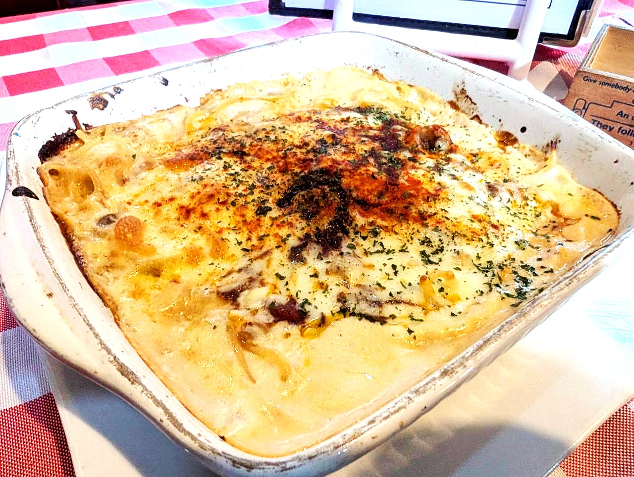 【映画で観た、あの世界】瓦曽根の「ペパーミントハウス」でスパゲッティミートグラタンを食べてきました【がやてっくグルメ】