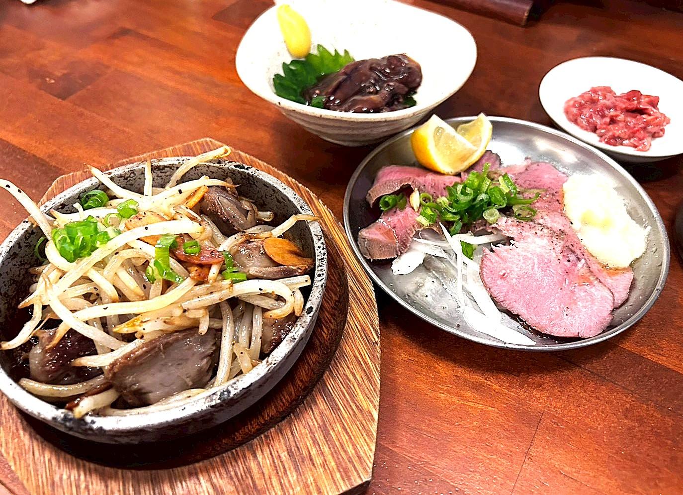 大衆居酒屋渡辺商店にて