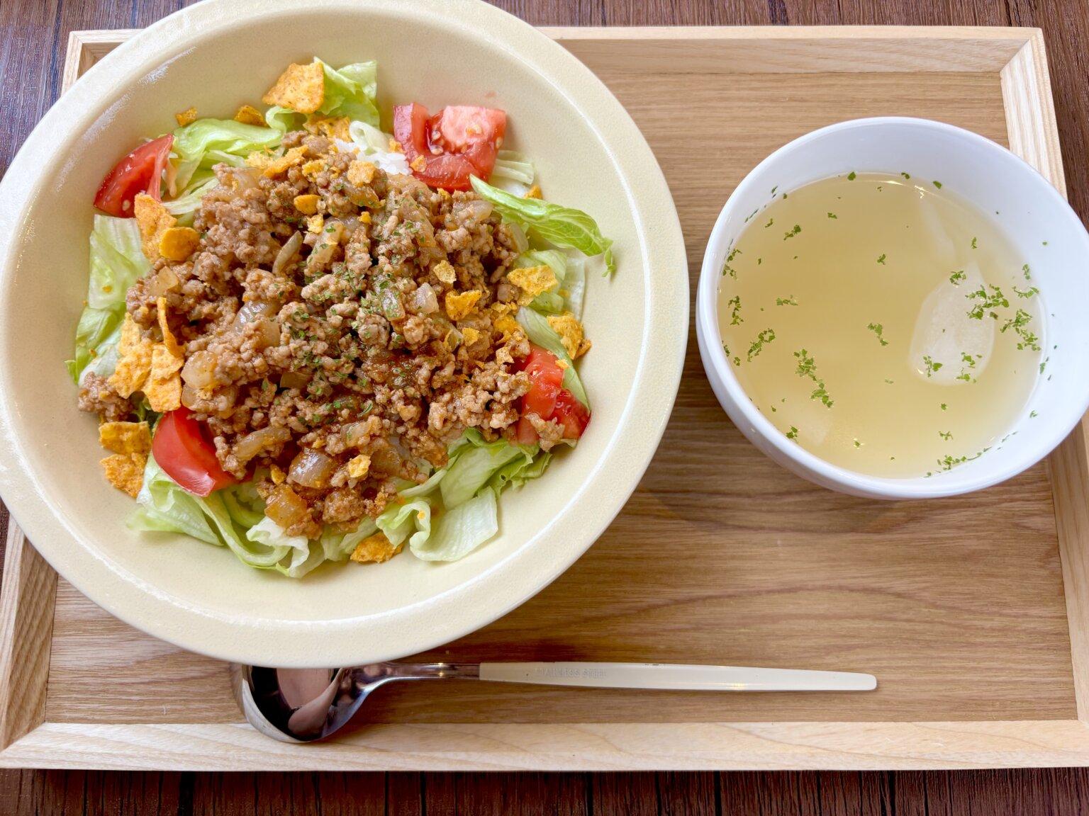 「ごはんや結愛（ゆめ）」でタコライス