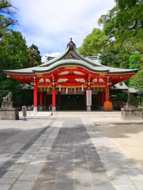 暑さに負けない神社で一言