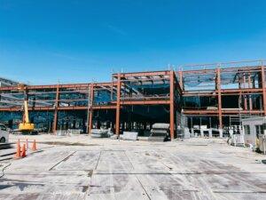 大里に出来るコーナン、建物が出来てきています-10/15記事