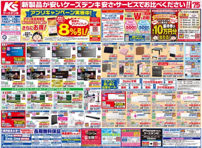 2022年10月24日(月)の越谷チラシ