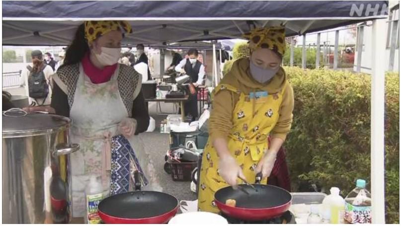 ウクライナ避難者も国際交流で自慢の料理 埼玉 越谷-11/21