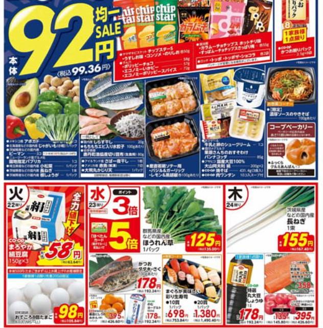 2022年11月22日(火)の越谷チラシ