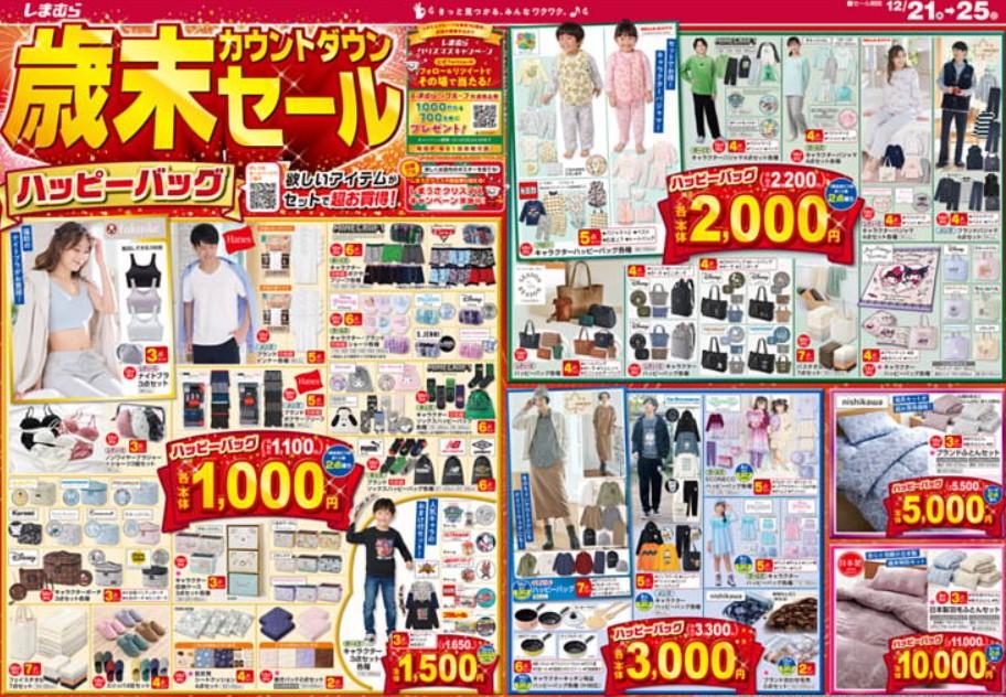 2022年12月25日(日)の越谷チラシ